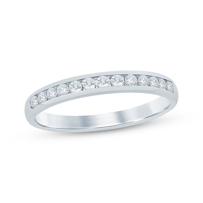 Main Image 1 of Diamond Anniversary Band 1/4 ct tw 14K White Gold