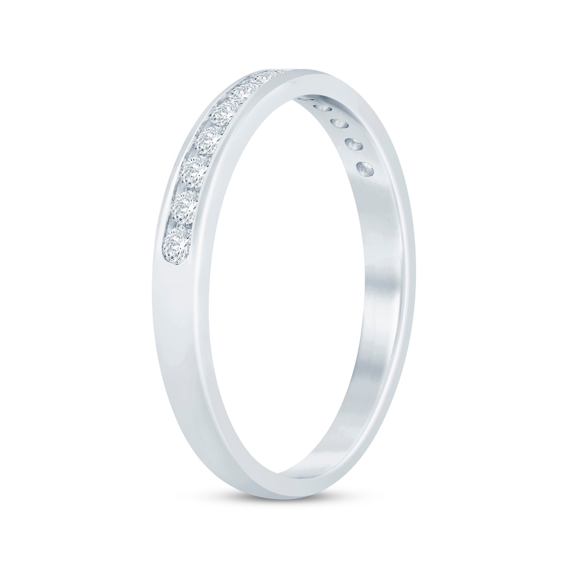 Main Image 2 of Diamond Anniversary Band 1/4 ct tw 14K White Gold