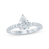 Thumbnail Image 1 of Pear-Shaped Diamond Engagement Ring 1-1/3 ct tw 14K White Gold