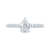 Thumbnail Image 2 of Pear-Shaped Diamond Engagement Ring 1-1/3 ct tw 14K White Gold