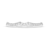 Thumbnail Image 2 of Lab-Created Diamonds by KAY Contour Wedding Band 1/6 ct tw 14K White Gold