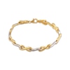 Thumbnail Image 1 of Hollow Stampato Bracelet 10K Yellow Gold 7.5&quot;