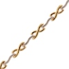 Thumbnail Image 2 of Hollow Stampato Bracelet 10K Yellow Gold 7.5&quot;