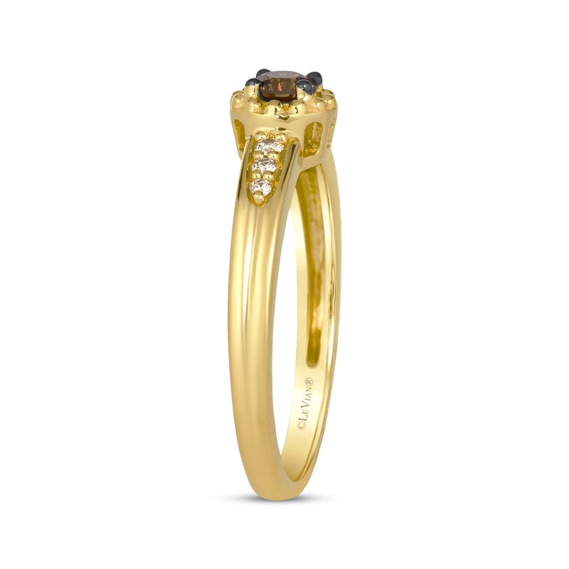 Main Image 2 of Le Vian Diamond Ring 1/4 ct tw 14K Honey Gold