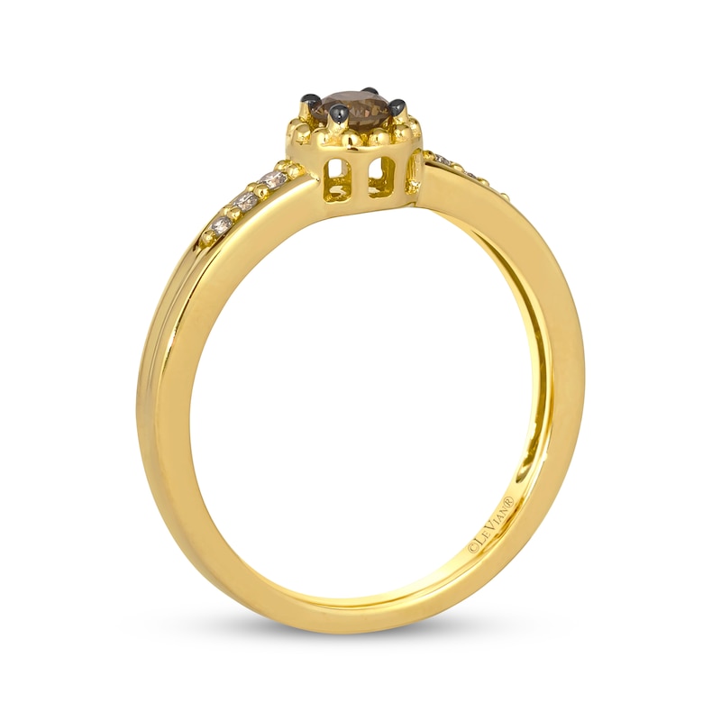 Main Image 3 of Le Vian Diamond Ring 1/4 ct tw 14K Honey Gold