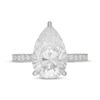 Thumbnail Image 2 of Neil Lane Artistry Pear-Shaped  Lab-Grown diamond Engagement Ring 5-5/8 ct tw 14K White Gold