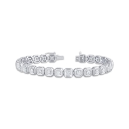 Lab-Grown Diamonds by KAY Link Bracelet 4 ct tw 10K White Gold 8.5&quot;