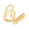 Thumbnail Image 0 of Beaded Wave Ring 10K Yellow Gold