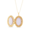 Thumbnail Image 3 of Polished Oval Locket 10K Yellow Gold 18&quot;