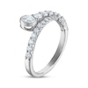 Thumbnail Image 1 of Milestones Diamond Bypass Anniversary Ring 1 ct tw 14K White Gold