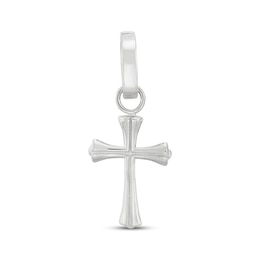 Charmed Memories Flared Cross Charm Sterling Silver