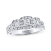 Thumbnail Image 1 of THE LEO Diamond Princess-Cut Three-Stone Engagement Ring 7/8 ct tw 14K White Gold