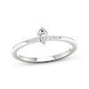 Thumbnail Image 1 of Lab-Grown Diamonds by KAY Marquise-Cut Promise Ring 1/6 ct tw 10K White Gold