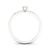 Thumbnail Image 4 of Lab-Grown Diamonds by KAY Marquise-Cut Promise Ring 1/6 ct tw 10K White Gold