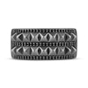 Thumbnail Image 1 of Ink & Ice Men's Black Diamond Stud Ring 1/4 ct tw Black Rhodium-Plated Sterling Silver