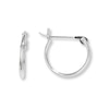 Thumbnail Image 1 of Hoop Earrings 14K White Gold