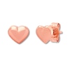 Thumbnail Image 2 of Children's Heart Earrings 14K Rose Gold