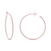 Thumbnail Image 1 of Hoop Earrings 14K Rose Gold 40mm