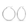 Thumbnail Image 1 of Hoop Earrings 14K White Gold 30mm