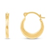 Thumbnail Image 2 of Children's Small Hoop Earrings 14K Yellow Gold