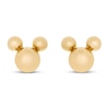 Thumbnail Image 1 of Children's Mickey Mouse Stud Earrings 14K Yellow Gold