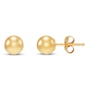 Thumbnail Image 1 of Ball Stud Earrings 14K Yellow Gold 5mm