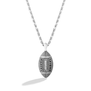 Dallas Cowboys Sterling Silver Gold-Plated Football Pendant