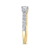 Thumbnail Image 2 of Round-Cut Diamond Three-Stone Engagement Ring 1-1/2 ct tw 14K Yellow Gold