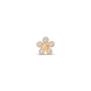 Thumbnail Image 0 of Cubic Zirconia Flower Cartilege Stud Earring 14K Yellow Gold