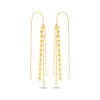 Thumbnail Image 1 of Multi-Chain Dangle Threader Earrings 14K Yellow Gold