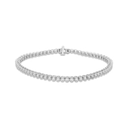 Diamond Line Tennis Bracelet 1 ct tw 10K White Gold 7&quot;