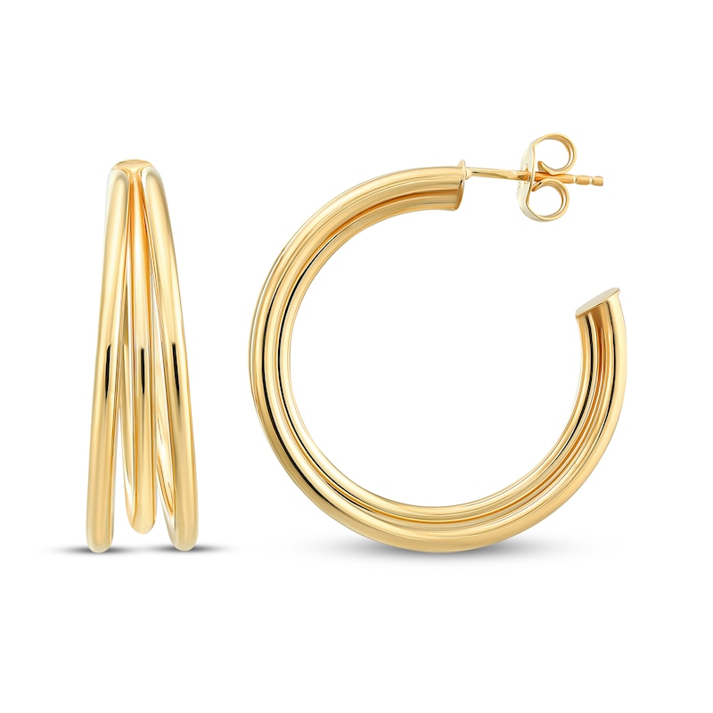 33-235-2 Gold Tone Anodized Aluminum Earring Backs with Rubber Grip and  Flange - Rings & Things