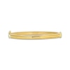 Thumbnail Image 1 of Reaura Hollow Bead-Edge Bangle Bracelet 14K Yellow Gold