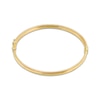 Thumbnail Image 2 of Reaura Hollow Bead-Edge Bangle Bracelet 14K Yellow Gold