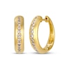 Thumbnail Image 1 of Le Vian Diamond Hoop Earrings 1/3 ct tw 14K Honey Gold