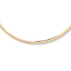 Thumbnail Image 0 of Solid Omega Necklace 14K Yellow Gold 18"