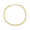 Thumbnail Image 1 of Hollow Paperclip Necklace 10K Yellow Gold 18&quot;