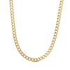 Thumbnail Image 0 of Solid Curb Chain Necklace 10K Yellow Gold 20"