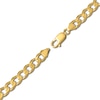 Thumbnail Image 1 of Solid Curb Chain Necklace 10K Yellow Gold 20"