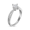 Thumbnail Image 2 of Princess-Cut Diamond Split Shank Engagement Ring 3/4 ct tw 14K White Gold