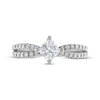 Thumbnail Image 3 of Princess-Cut Diamond Split Shank Engagement Ring 3/4 ct tw 14K White Gold