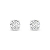 Thumbnail Image 2 of Lab-Grown Diamonds by KAY Solitaire Earrings 2-1/2 ct tw Round-cut 14K White Gold (F/SI2)