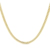 Thumbnail Image 0 of Solid Cuban Curb Chain Necklace 3.3mm 10K Yellow Gold 18”