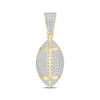 Thumbnail Image 1 of Diamond Football Charm 1/4 ct tw 10K Yellow Gold