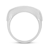 Thumbnail Image 3 of Men’s Round-Cut Diamond Wedding Band 1 ct tw White Gold