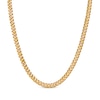 Thumbnail Image 1 of Semi-Solid Cuban Curb Chain Necklace 5.25mm 10K Yellow Gold 18&quot;