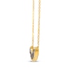 Thumbnail Image 2 of Le Vian Chocolate Waterfall Diamond Curved Bar Necklace 3/4 ct tw 14K Honey Gold 19&quot;