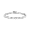 Thumbnail Image 0 of Diamond Tennis Bracelet 1/4 ct tw Sterling Silver 7"