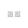 Thumbnail Image 1 of THE LEO Legacy Lab-Created Diamond Round-Cut Solitaire Stud Earrings 2 ct tw 14K White Gold (F/VS2)