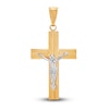 Thumbnail Image 1 of Crucifix Charm 14K Two-Tone Gold